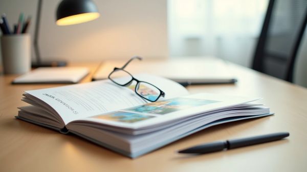 Des brochures agrafées pour vos publications professionnelles