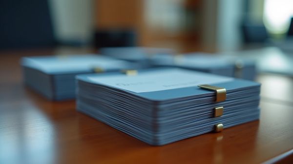 Des brochures agrafées pour vos publications professionnelles